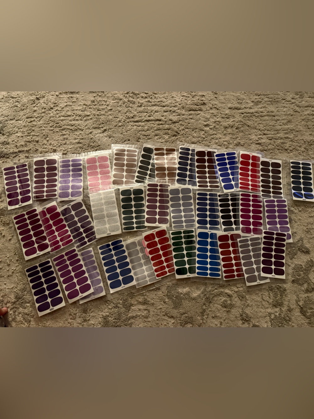 Nail Wrap Sticker Set - Multi-Color Gel-Look Nail Wraps